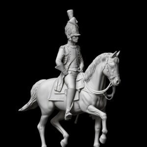 Capitano di Artiglieria della Guardia a piedi - 54mm